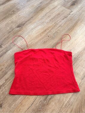 Free People Red Tank Top